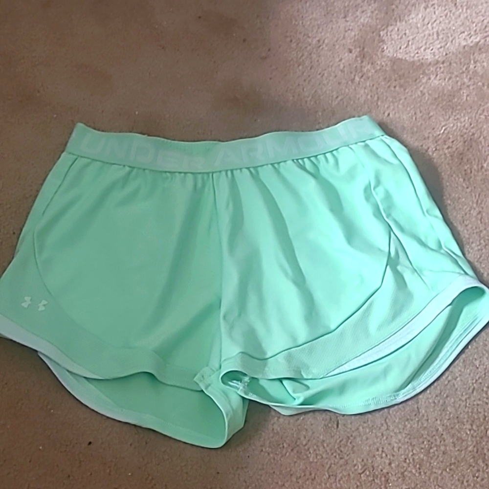Mint Green Under Armour Shorts
